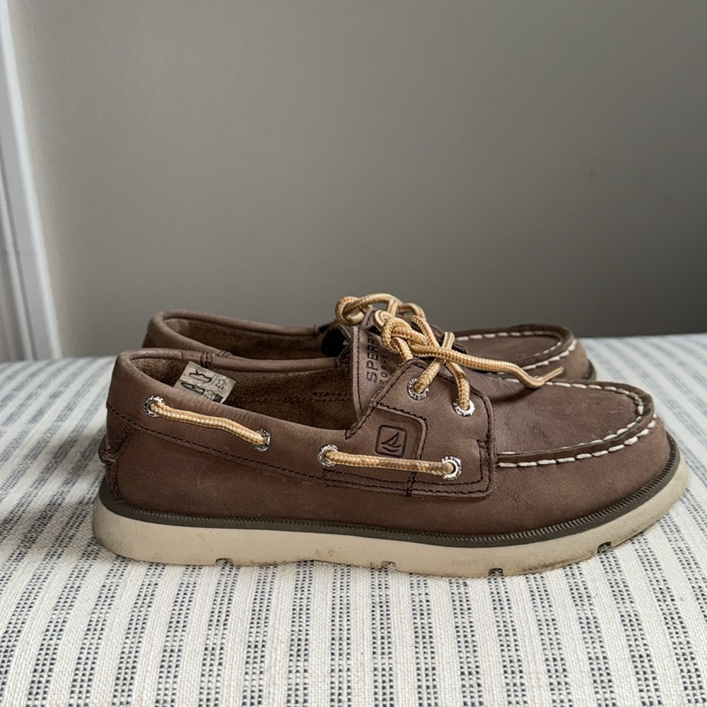 Sperry Leeward Brown Boat Shoes